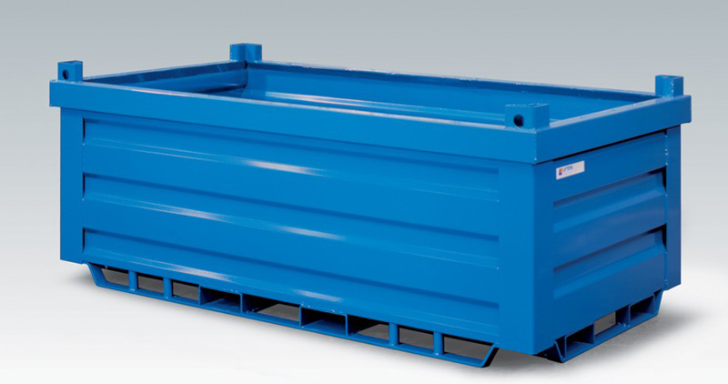 cold storage steel pallet box