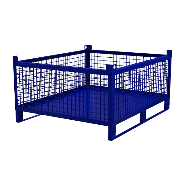 pallet box inside cold storage